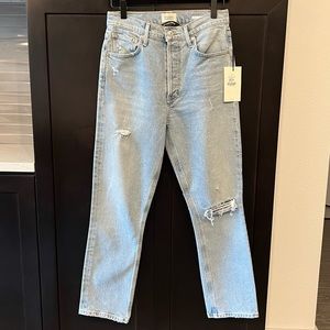 Citizens of Humanity Jolene High Rise Straight In Blue Jay Size 26